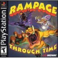 Rampage Through Time - In-Box - Playstation  Fair Game Video Games