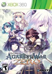 Record of Agarest War Zero - In-Box - Xbox 360  Fair Game Video Games