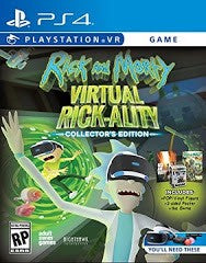 Rick and Morty Virtual Rick-ality Collector's Edition - Complete - Playstation 4  Fair Game Video Games