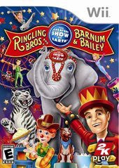 Ringling Bros. and Barnum & Bailey Circus - In-Box - Wii  Fair Game Video Games