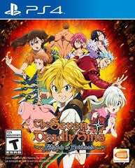 Seven Deadly Sins: Knights of Britannia - Complete - Playstation 4  Fair Game Video Games