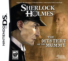 Sherlock Holmes: The Mystery of the Mummy - In-Box - Nintendo DS  Fair Game Video Games