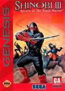 Shinobi III Return of the Ninja Master - In-Box - Sega Genesis  Fair Game Video Games