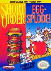 Short Order/Eggsplode - Complete - NES  Fair Game Video Games