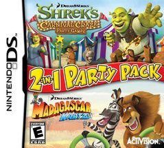 Shrek's Carnival Craze & Madagascar Kartz - In-Box - Nintendo DS  Fair Game Video Games