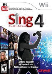 Sing4: The Hits Edition with Mic - In-Box - Wii  Fair Game Video Games