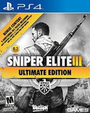 Sniper Elite III [Ultimate Edition] - Loose - Playstation 4  Fair Game Video Games