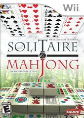 Solitaire & Mahjong - In-Box - Wii  Fair Game Video Games