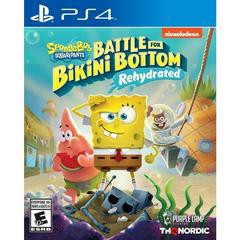 SpongeBob SquarePants Battle for Bikini Bottom Rehydrated - Complete - Playstation 4  Fair Game Video Games