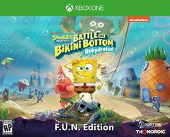 SpongeBob SquarePants Battle for Bikini Bottom Rehydrated [Fun Edition] - Complete - Xbox One  Fair Game Video Games