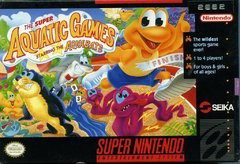 Super Aquatic Games - Loose - Super Nintendo  Fair Game Video Games