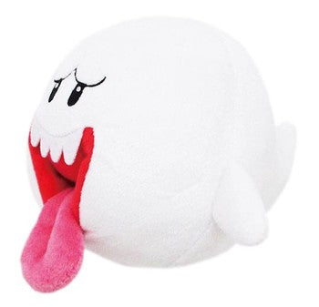 Super Mario All Star Collection Ghost Boo Plush, 4"  Fair Game Video Games