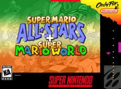 Super Mario All-stars and Super Mario World - Loose - Super Nintendo  Fair Game Video Games