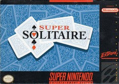 Super Solitaire - In-Box - Super Nintendo  Fair Game Video Games