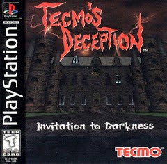 Tecmo's Deception Invitation to Darkness - In-Box - Playstation  Fair Game Video Games