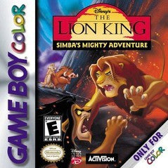 The Lion King Simbas Mighty Adventure - Loose - GameBoy Color  Fair Game Video Games