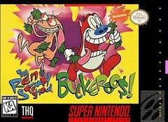 The Ren and Stimpy Show Buckeroos - Complete - Super Nintendo  Fair Game Video Games