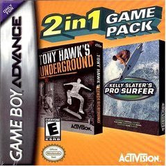 Tony Hawk Kelly Slater Double Pak - Complete - GameBoy Advance  Fair Game Video Games