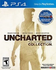 Uncharted The Nathan Drake Collection - Loose - Playstation 4  Fair Game Video Games