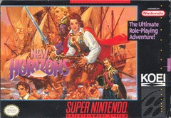 Uncharted Waters New Horizons - In-Box - Super Nintendo  Fair Game Video Games