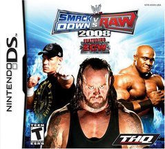 WWE Smackdown vs. Raw 2008 - In-Box - Nintendo DS  Fair Game Video Games