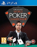 World Poker Championship - Complete - Playstation 4  Fair Game Video Games