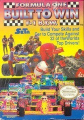 Formula One Built To Win - In-Box - NES