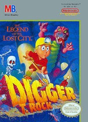 Digger T Rock - In-Box - NES