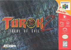 Turok 2 Seeds of Evil [Gray Cart] - Loose - Nintendo 64