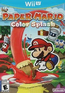 Paper Mario Color Splash - Loose - Wii U