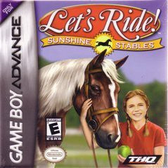 Let's Ride Sunshine Stables - Complete - GameBoy Advance