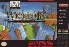 Wicked 18 - In-Box - Super Nintendo