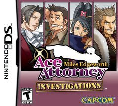 Ace Attorney Investigations: Miles Edgeworth - In-Box - Nintendo DS