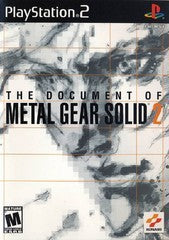 Document of Metal Gear Solid 2 - Loose - Playstation 2