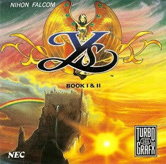 Ys Books I & II - Loose - TurboGrafx CD