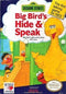 Sesame Street Big Bird's Hide and Speak - In-Box - NES