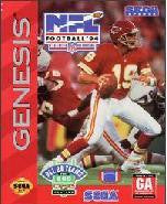 NFL Football '94 Starring Joe Montana - Loose - Sega Genesis