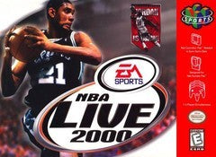 NBA Live 2000 - In-Box - Nintendo 64