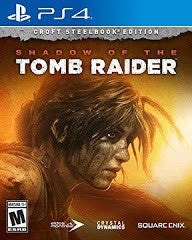 Shadow of the Tomb Raider [Croft Steelbook Edition] - Loose - Playstation 4