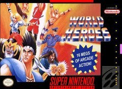 World Heroes - In-Box - Super Nintendo