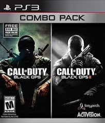 Call of Duty Black Ops I and II Combo Pack - Loose - Playstation 3