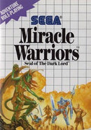 Miracle Warriors - In-Box - Sega Master System